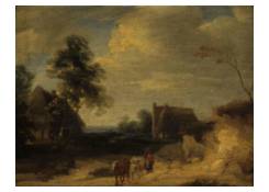 Landscape with Cattle and Hamlet