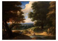 Landscape with Horsemen and Hounds