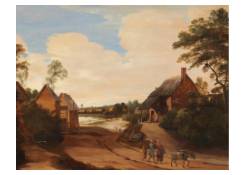 paintings CB:785 A Flemish Village