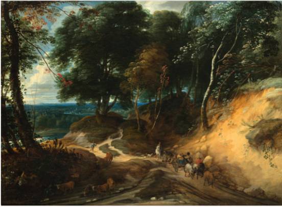 Landscape with Peasants