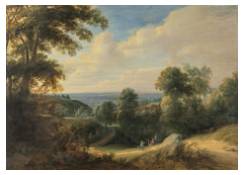paintings CB:1105 Brabant Landscape with Hunters