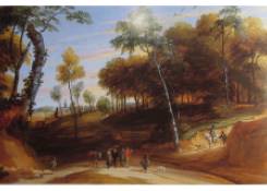 Work 20: Wooded Landscape with a Sunken Road