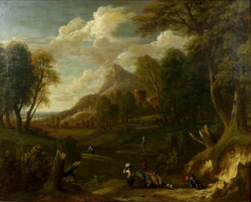 Landscape with Travelers and Shepherd