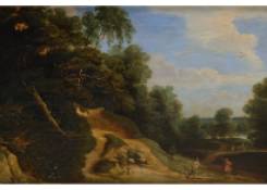 paintings CB:84 Landscape with Hunters