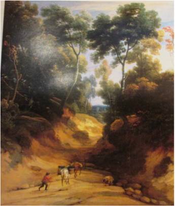 Landscape with Hollow Track