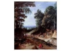 paintings CB:993 Landscape with Stag Hunt