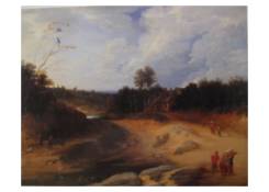 Work 46: Landscape with Peasants in a Sandy Wood by a Pool 