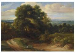 paintings CB:320 Sunken Road in a Wooded Landscape