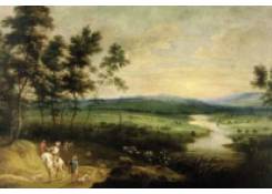 Work 312: Landscape with Hunters 