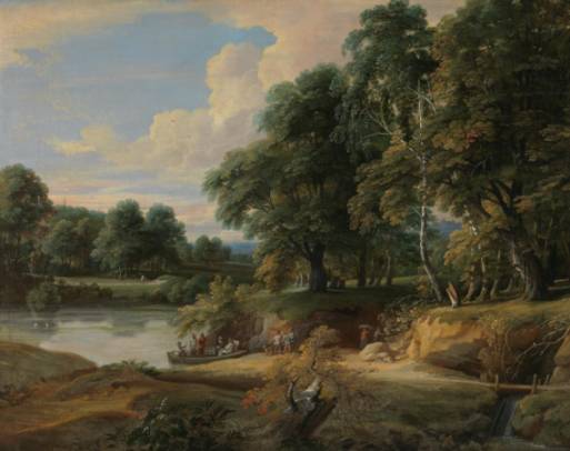 Landscape with Trees and Strecht of Water