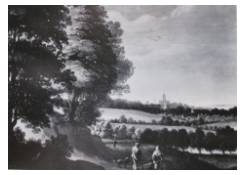 paintings CB:178 Dutch Wooded Hilly Landscape