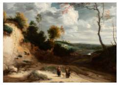 Work 186: An Extensive Wooded Landscape with Peasants