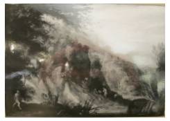 Work 464: Hilly Landscape with Human and Animal Figures