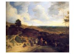 paintings CB:64 Sandy Landscape with Horsemen