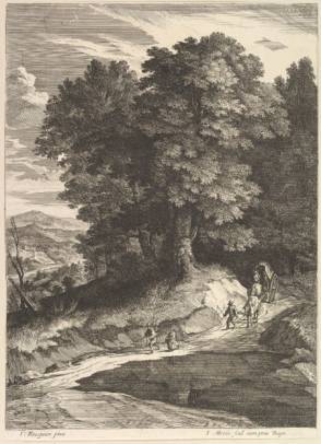 Landscape with Peasants and a Wagon