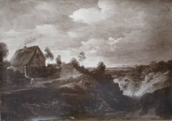 Landscape with Cottage and Sunken Road