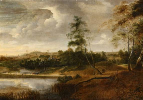 A Landscape with a Pond