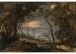 Work 1148: Landscape with Thunderstorm